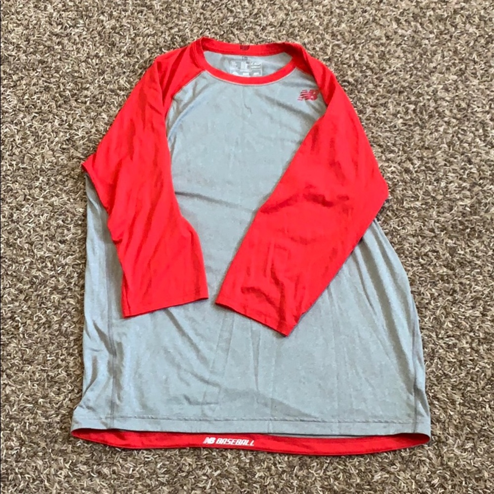 New balance B Dry baseball t